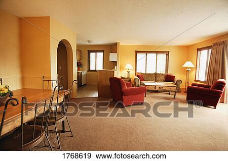 Stock Photo - A living room. Fotosearch