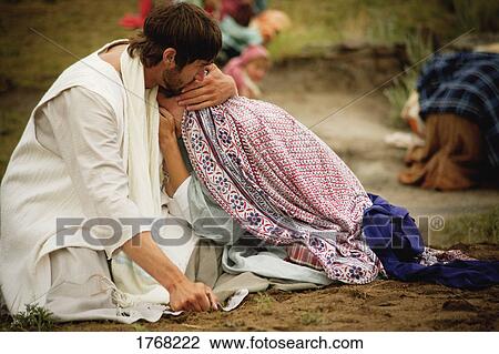 Stock Image - A new son for Mary. Fotosearch