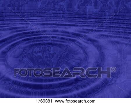 Stock Image - A ripple. Fotosearch