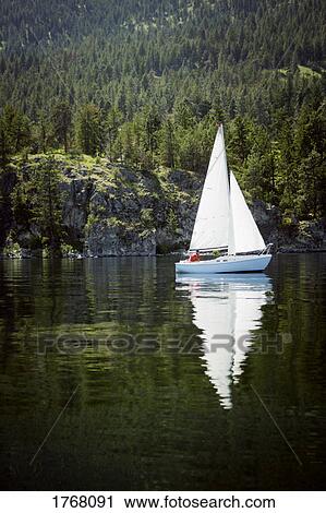 Stock Image - A sailboat. Fotosearch