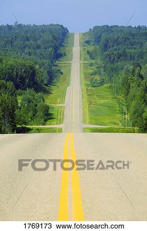 Stock Image - A scenic highway. Fotosearch