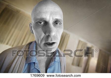 A sick man View Large Photo Image Stock Photo - A sick man. Fotosearch