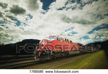 A train View Large Photo Image Stock Photograph - A train. Fotosearch