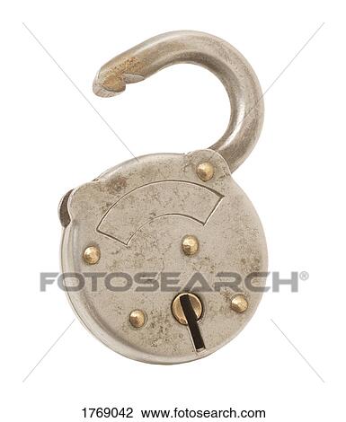 An open padlock View Large Photo Image Stock Image - An open padlock. Fotosearch