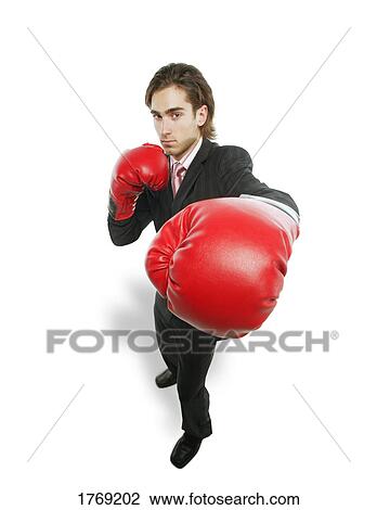Businessman puts up a fight View Large Photo Image Stock Image - Businessman puts up a fight. Fotosearch