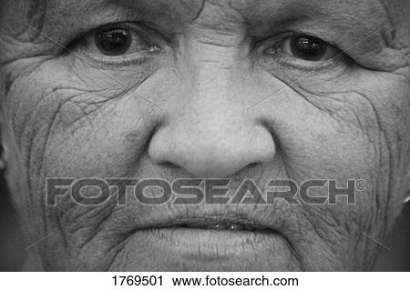 Closeup of a woman's face View Large Photo Image Stock Image - Closeup of a woman's face. Fotosearch