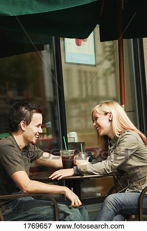 Couple on a date View Large Photo Image Stock Photo - Couple on a date. Fotosearch