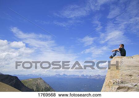 Stock Photo - Enjoying the view. Fotosearch