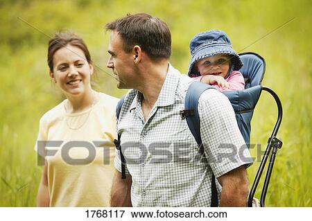 Family walks outside View Large Photo Image Stock Photo - Family walks outside. Fotosearch