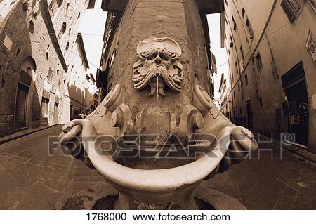 Fountain on Street Florence Tuscany Italy View Large Photo Image Stock Image - Fountain on Street Florence Tuscany Italy. Fotosearch