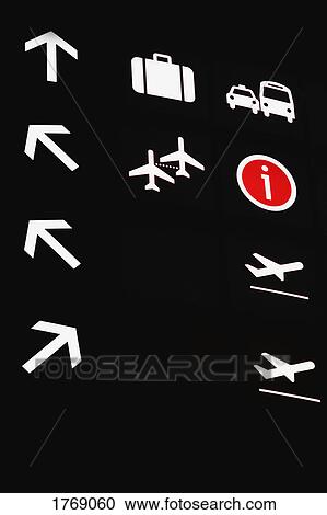Stock Image - Information board. Fotosearch