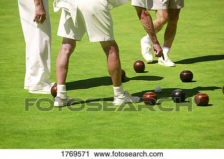 People lawn bowling View Large Photo Image Stock Image - People lawn bowling. Fotosearch