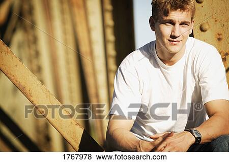Portrait of a man View Large Photo Image Stock Photo - Portrait of a man. Fotosearch