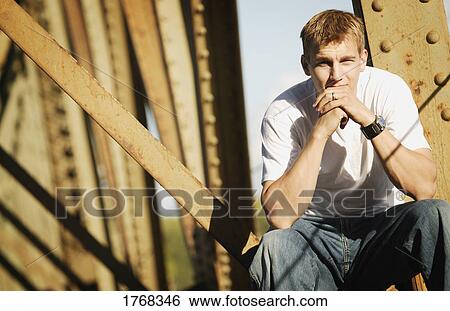 Portrait of a man View Large Photo Image Stock Photograph - Portrait of a man. Fotosearch