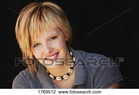 Stock Image - Portrait of a teen. Fotosearch