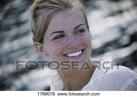 Portrait of a woman View Large Photo Image Stock Photo - Portrait of a woman. Fotosearch