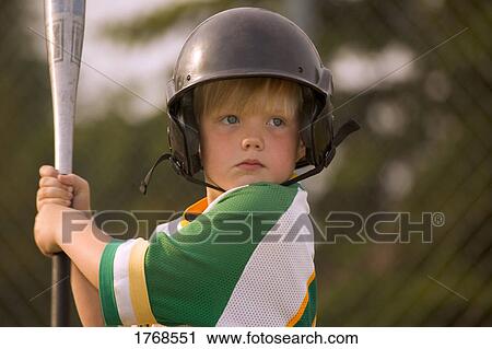 Portrait of small boy playing baseball View Large Photo Image Stock Image - Portrait of small boy playing baseball. Fotosearch
