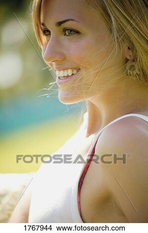 Profile of woman's face View Large Photo Image Picture - Profile of woman's face. Fotosearch