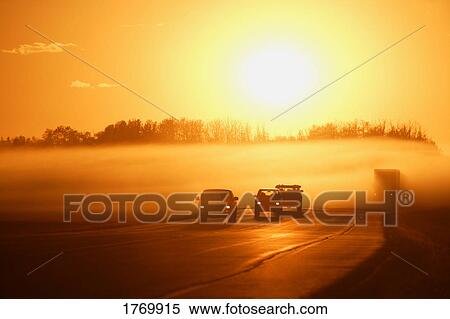 Sunrise on the highway View Large Photo Image Stock Photography - Sunrise on the highway. Fotosearch
