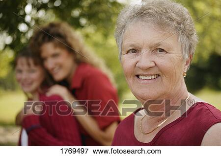 The family of a senior View Large Photo Image Stock Photo - The family of a senior. Fotosearch