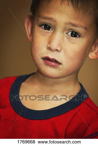 Stock Photo - Upset child. Fotosearch