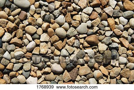 Stock Photo - Washed rocks. Fotosearch