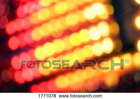 Bank of blurred bright lights View Large Photo Image Stock Photo - Bank of blurred bright lights. Fotosearch