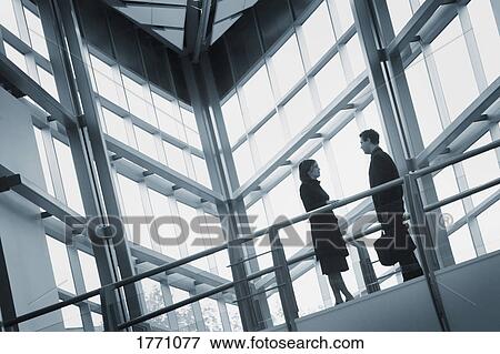 Black and white image of professional couple View Large Photo Image Stock Photo - Black and white image of professional couple. Fotosearch