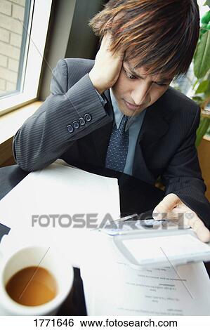 Confused Businessman View Large Photo Image Stock Photograph - Confused Businessman. Fotosearch