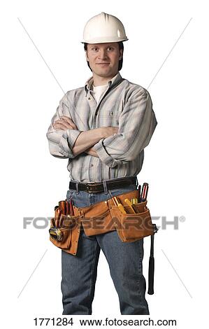 Picture - Construction worker. Fotosearch