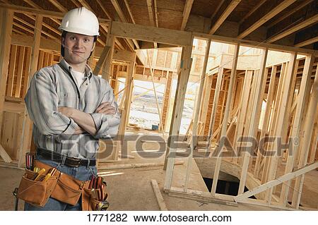 Construction worker View Large Photo Image Stock Image - Construction worker. Fotosearch