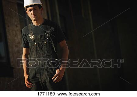 Stock Photo - Construction worker. Fotosearch