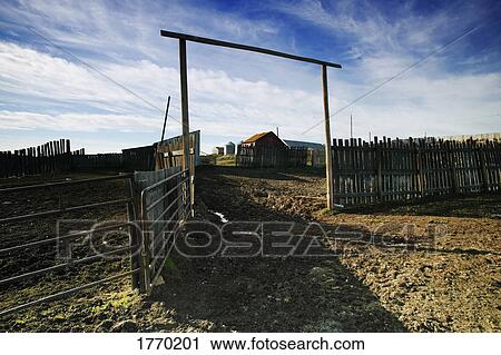 Empty corral View Large Photo Image Stock Image - Empty corral. Fotosearch