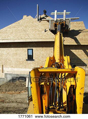 Housing construction View Large Photo Image Stock Image - Housing construction. Fotosearch