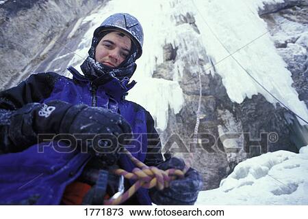 Stock Image - Mountaineer. Fotosearch