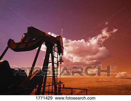 Stock Photo - Oil pump. Fotosearch