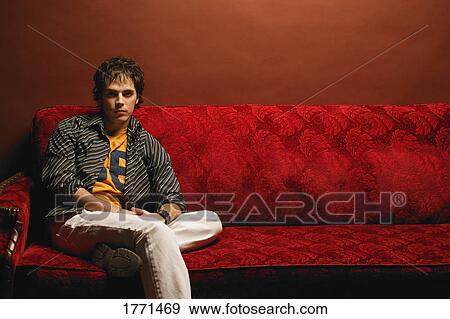 Stock Photo - Portrait of a young man. Fotosearch