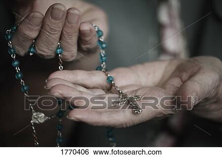 Rosary bead with cross View Large Photo Image Stock Photograph - Rosary bead with cross. Fotosearch