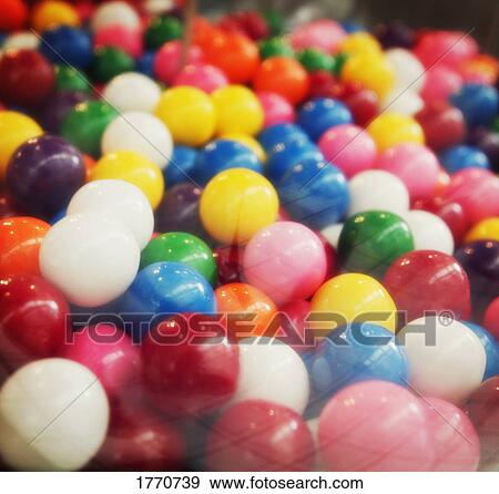 Round bubble gum View Large Photo Image Stock Photo - Round bubble gum. Fotosearch