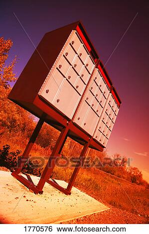 Stock Photograph - Rural mailbox. Fotosearch