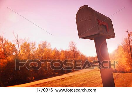 Rural mailbox View Large Photo Image Stock Photograph - Rural mailbox. Fotosearch