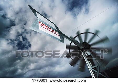 Spinning windmill View Large Photo Image Stock Image - Spinning windmill. Fotosearch