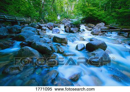 Stock Photography - Stunning Waterfall. Fotosearch