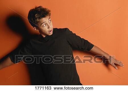 Stock Image - teenage boy. Fotosearch