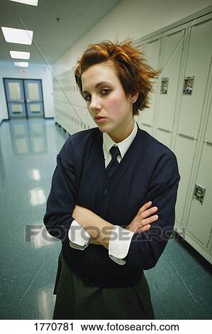 Teenage girl student View Large Photo Image Stock Image - Teenage girl student. Fotosearch