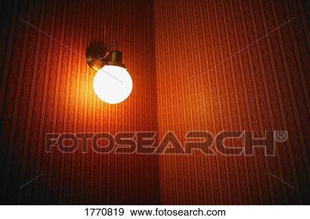 Stock Photo - Wall light. Fotosearch