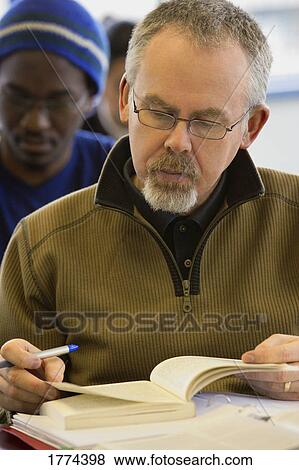 Stock Photo - Adult student. Fotosearch
