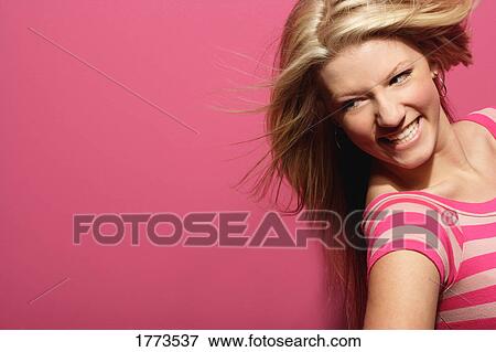 Stock Photo - Animated teenager. Fotosearch