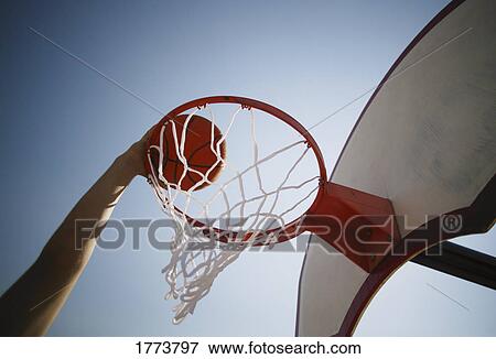 Basketball hoop View Large Photo Image Stock Photo - Basketball hoop. Fotosearch