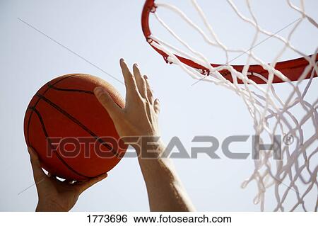 Basketball player's hands with ball View Large Photo Image Stock Photograph - Basketball player's hands with ball. Fotosearch